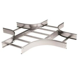 Секция крестообразная для кабельных лотков лестничного типа