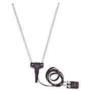 Антенна ТВ комнатная телескопическая 4 секции с адаптером «Усы» (модель RX-107-4) Rexant 34-0107-4