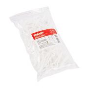 Дюбель-хомут 6-12 для плоского кабеля бел. (уп.100шт) Rexant 07-4612