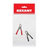 Зажим «крокодил» 30А 75мм (пакет Боб) (уп.2шт) Rexant 16-0015-9