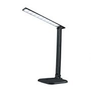 Светильник светодиодный настольный ССО 02Ч 10Вт 4000К 625лм сенсор-диммер адаптер черн. IN HOME 4690612013480