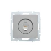 Розетка компьютерная 1-м СП Vesna механизм платина LEZARD 742-3588-139