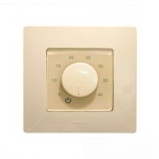 Термостат механический с ручным управлением; датчиком темпер. пола; под рамку Legrand Etica беж. Extherm Th-HF-E-B