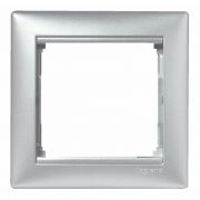 Рамка 1-м Valena алюм. IEK 770151