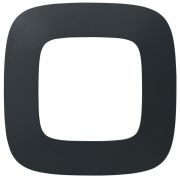 Рамка 1-м Valena Allure универс. матов. черн. Leg 754401