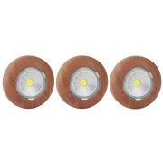 Фонарь SB-506 NEW пушлайт «Аврора» COB 3хAAA дерево (уп.3шт) ЭРА Б0031045