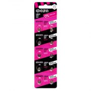 Элемент питания алкалиновый «таблетка» LR621/AG1 1.5В BL-10 часовой (уп.10шт) ФАZА 5002463