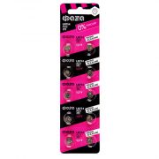 Элемент питания алкалиновый «таблетка» LR754/AG5 BL-10 (уп.10шт) ФАZА 5002586