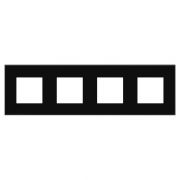 Рамка 8мод. ARTLEBEDEV Avanti «Черный квадрат» DKC 4402908