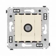 Розетка телевизионная оконечная TV СП Avanti «Ванильная дымка» DKC 4405523