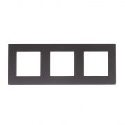 Рамка 3-м Simon24 графит 2400630-038