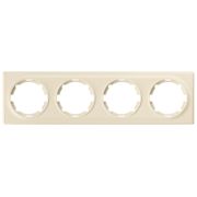Рамка 4-м Florence беж. 1E52401301 OneKeyElectro 2172808