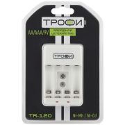 Устройство зарядное TR-120 (4хAA/4хAAA/1х9В«Крона») Трофи C0031279
