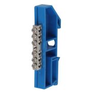 Шина N «ноль» на DIN-изол. ШНИ-6х9-6 никелированная Д син. NO-222-84-1 ЭРА Б0044133