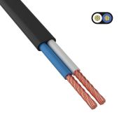 Провод ШВВП 2х0.5 Ч (м) 01-8083-6