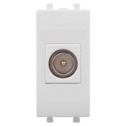 Розетка телевизионная одиночная TV 1мод. Avanti «Белое облако» 16А модульная DKC 4400501