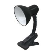 Светильник настольный под лампу СНП 01Ч на прищепке 40Вт E27 230В черн. (мягкая упак.) IN HOME 4690612012414