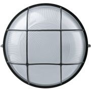 Светильник ЛОН 94 809 NBL-R2-100-E27/BL 1х100Вт E27 IP54 (аналог НПБ 1102 черн. круг с решеткой 100Вт) Navigator 94809
