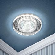 Светильник точечный DK LD44 SL 3D MR16 декор со светодиод. подсветкой зеркальн. ЭРА Б0037355