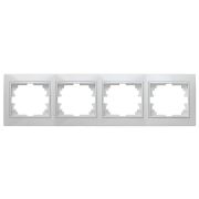 Рамка 4-м СП Plano 1-504-01 гор. бел. Intro Б0027629