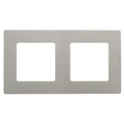 Рамка 2-м Etika светл. галька IEK 672522