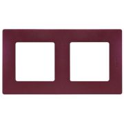Рамка 2-м Etika сливовый IEK 672562