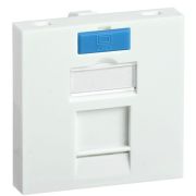 Вставка для 1 мод. Keystone Jack 45х45мм с маркером ITK CS6-12M