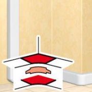 Угол для кабель-канала внутр. изменяемый 80-100град. для DLP 150х50 бел. ИЭК Leg 010606