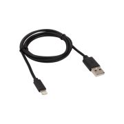 Кабель USB для iPhone 5 черн. (уп.10шт) Rexant 18-1122