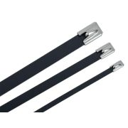 Хомут стальной ХСт 7.9х550мм с полимерным покрытием (уп.100шт) IEK UHS11-D079-550-100