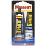 Герметик силиконовый санитарный «Момент ГЕРМЕНТ» 70мл на един. блистере бел. Момент Б0003633