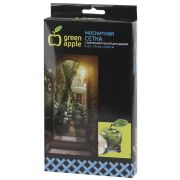 Сетка москитная на дверь 2штх75смх220см 2 шторы; крепежная лента Green Apple Б0032056