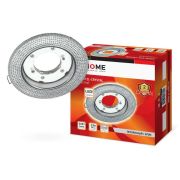 Светильник точечный GX53R-crystal R12L GX53 IP20 230В встраив. с подсветкой прозр./хром. IN HOME 4690612016221