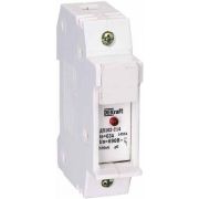 Держатель предохранительного типа C14 ДП102-С14-1P со светодиодной индикацией DEKraft 21386DEK