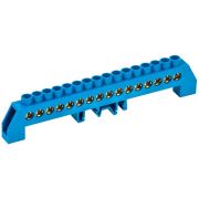 Шина нулевая в комб. DIN-изол. «Стойка» ШНИ-8х12-16-КС-С IEK YNN10-812-16DP-K07