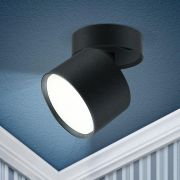 Светильник накладной под GX53 алюм. черн. OL12 GX53 SBK ЭРА Б0049034