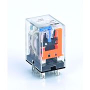 Реле промежуточное ПР-102 5А 24В DC 2 конт. с LED-индикацией и TEST фукц. DEKraft 23839DEK