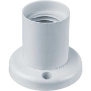 Патрон потолочный E27 14 017 NLH-PL-W2-E27 прямой пластик бел. Navigator 14017