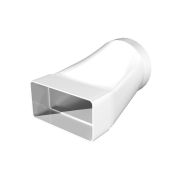 Переходник СПКП d100 эксцентриковый 60х120 пластик ERA 612СП10КП