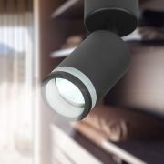 Светильник OL23 BK MR16/GU10 настен./потолочн. спот черн. Эра Б0054397