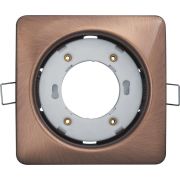 Светильник 93 024 NGX-S2-006-GX53 квадрат черн. медь Navigator 93024