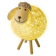 Светильник настольный светодиодный LAMB-USB «Овечка Пышечка» декоративный JazzWay 5038110