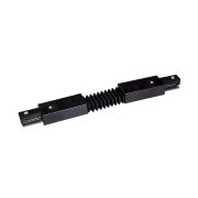 Коннектор гибкий F-образный PTR CF-BL накладной/подвесной шинопровод черн. Pro JazzWay 5014732