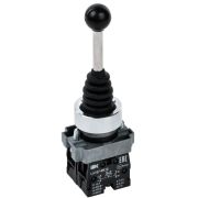Джойстик LA167-PA12 на 2 полож. 2НО с фиксацией черн. KARAT IEK BBJ20-PA12-5-21-2-K02