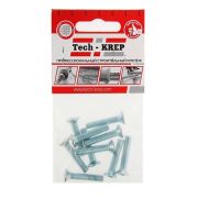 Винт с потайной головкой М6х30 DIN 965 оцинк. (уп.10шт) Tech-Krep/Zitar 103002