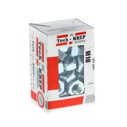 Гайка шестигранная М10 DIN 934 оцинк. (уп.50шт) Tech-Krep/Zitar 105249