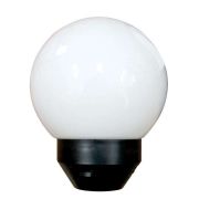 Светильник НТУ 06-40-01 «Шар» 200 Г IP55 опал ПММА/корпус черн. Элетех 1030480229