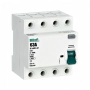 Выключатель дифференциального тока (УЗО) 4п 63А 30мА тип A 6кА УЗО-03 DEKraft 14291DEK