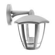 Светильник садово-парковый PP5102 С09 НБУ 07-60-004 У1 «Дели 3» 6-гран. пластик 230В 60Вт сер. Camelion 14585