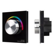 Панель SMART-P8-RGB-G-IN Black 12-24В 3х4А Rotary 2.4G IP20 пластик Arlight 033763